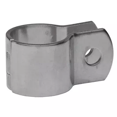 1 1/8 Inch Stainless Dovetail Mirror Clamp With 3/8 Inch Hole – 2 Piece