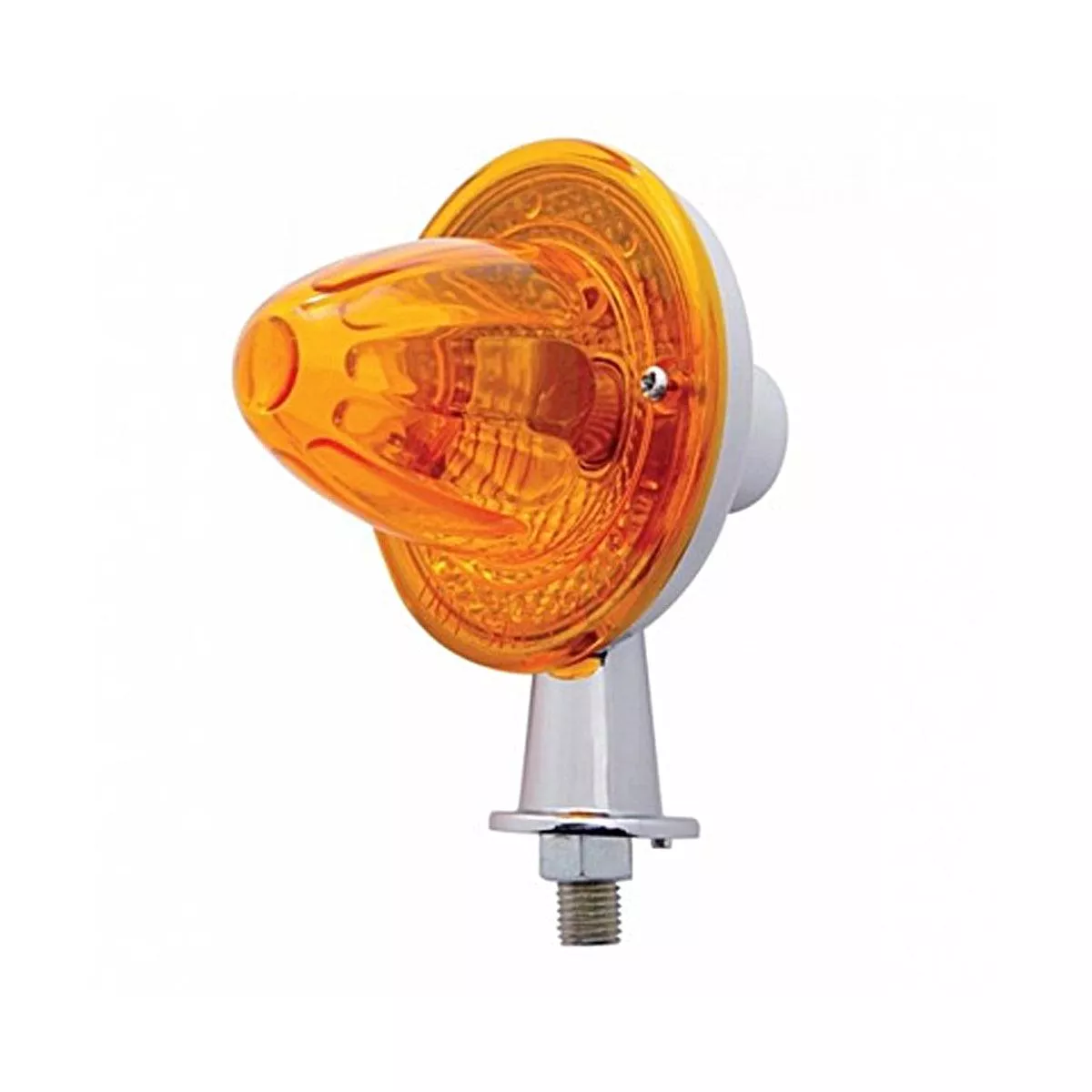 1-1/8″ or 2-1/8″ Arm Crystal Honda Light With Single or Double Contact (Amber Lens)