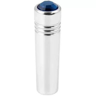 1 7/8 Inch Chrome Aluminum Toggle Switch With Blue Jewel – Pair For Kenworth