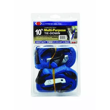 1 Inch Blue Cam Buckle Strap – 2 Pack