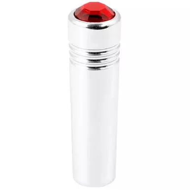 1 Inch Chrome Aluminum Toggle Switch With Red Jewel – Pair For Kenworth