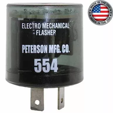 12 Volt Electro-Mechanical Flasher – 10 Lamp Limit