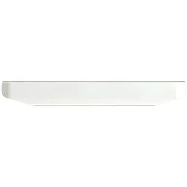 16 Inch Chrome Standard Rolled End Bumper, 7 Gauge For Freightliner Coronado 2010-Newer W/High Clearance Option