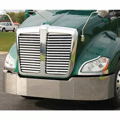 17 Inch Stainless Steel 3-Piece Blind Mount Bumper For Kenworth T680