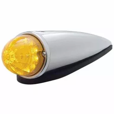 17 LED Reflector Watermelon Cab Light Kit W/ Die Cast Housing – Amber LED / Amber Lens