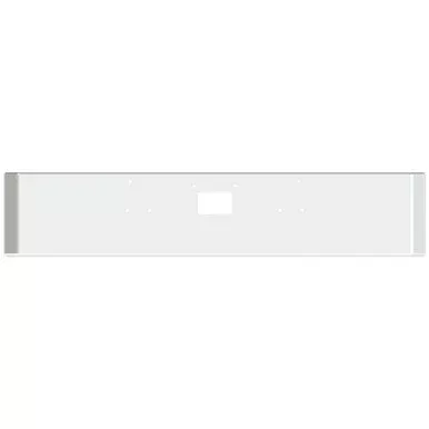 18 Inch Chrome American Road Runner Mitered Corner Bumper With Tow Holes For Peterbilt 352, 359