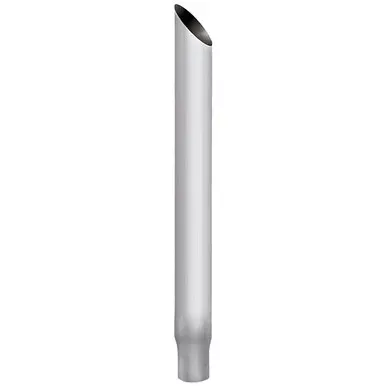 6-5 X 60 Inch Chrome Miter Cut Exhaust Top Stack By BESTfit