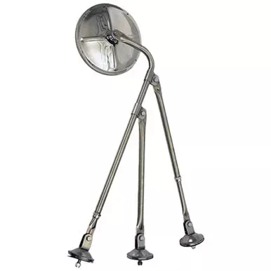 8.5 Inch SS 3 Bell TripodMirror Kit With Head