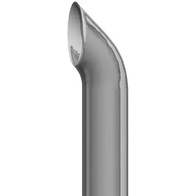 8 Inch Chrome LC West Coast Exhaust Stack – 36 Inch