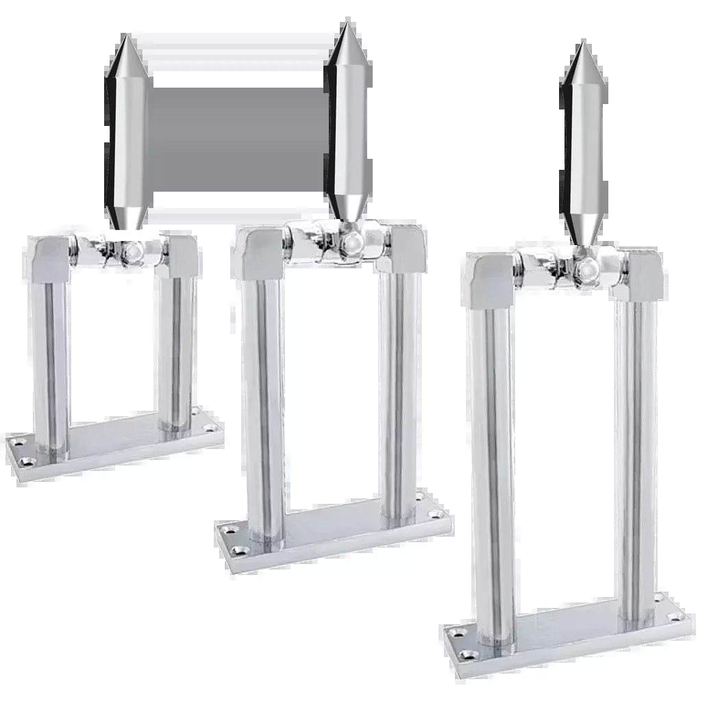 Air Valve Lever and Stand Set Chrome – Talladega