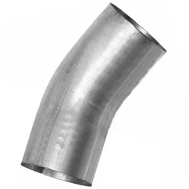BESTfit 5 OD X 4 Inch OAL 30 Degree Aluminized Steel Elbow