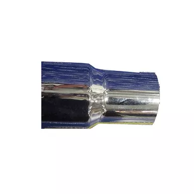 BESTfit 5 OD X 4 OD X 8 Inch Chrome Exhaust Pipe Reducer