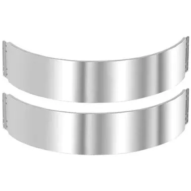 Blank Fuel Tank Strap Covers For Peterbilt And Kenworth