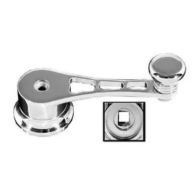 Chrome Plated Aluminum Window Regulator Crank Handle For Peterbilt