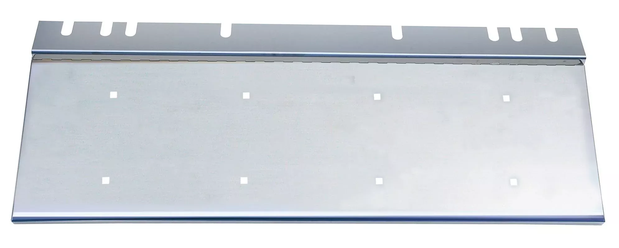 Double License Plate Holder Boxed Edge w/Hinge