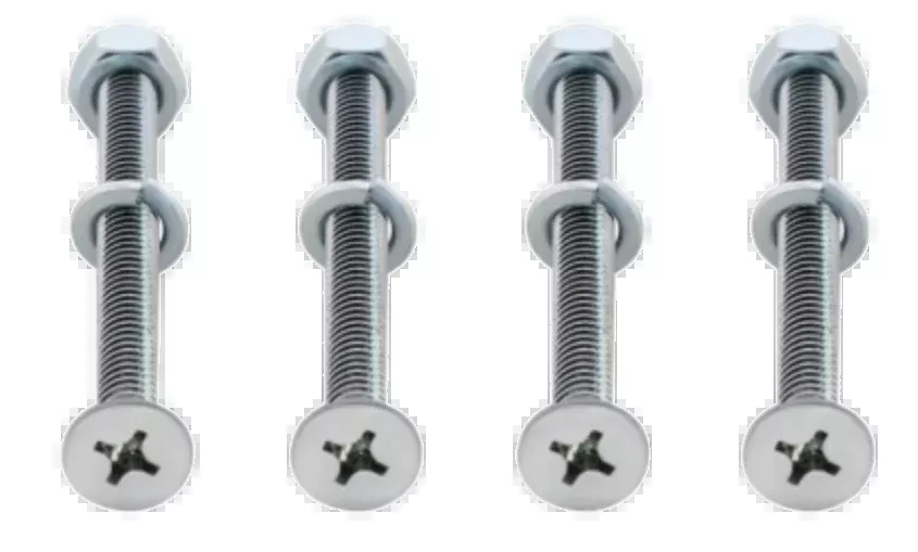 Floor Stand Mounting Hardware Chrome