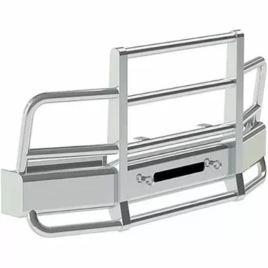Herd Defender Alum. 2 Post Grille Guard For Peterbilt 337, 348 Non-AWD 2011-2014