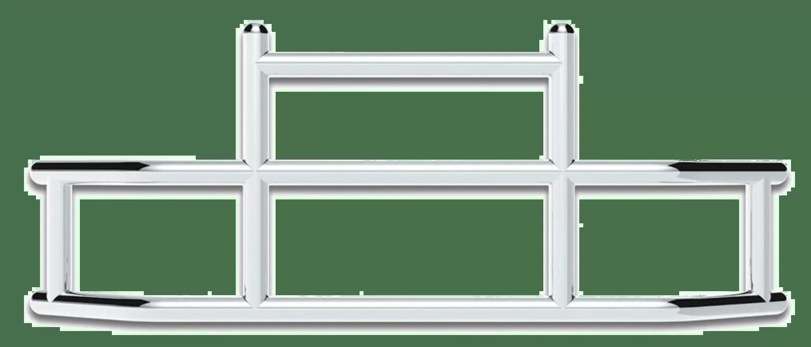 Highwayshield I20R Stainless Steel Grille Guard With Bracket Kit