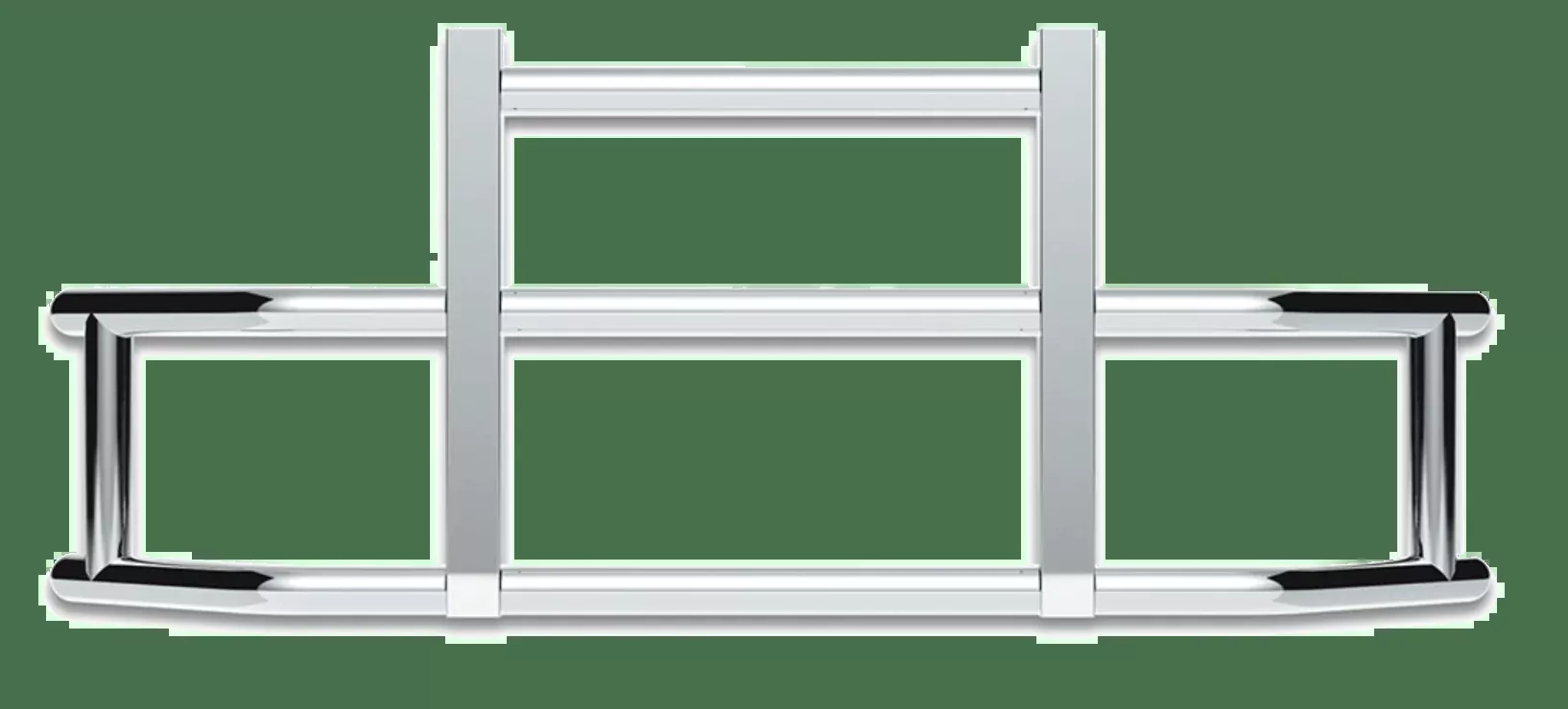 Highwayshield I25R Stainless Steel Grille Guard With Bracket Kit