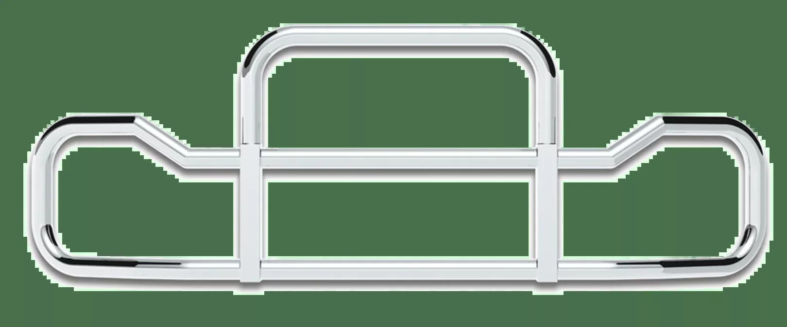 Highwayshield I40 Stainless Steel Grille Guard With Bracket Kit