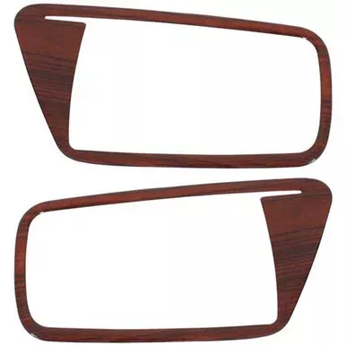 Interior Door Handle Wood Pattern Trim For Kenworth T660, T800 & W900 2006-Newer