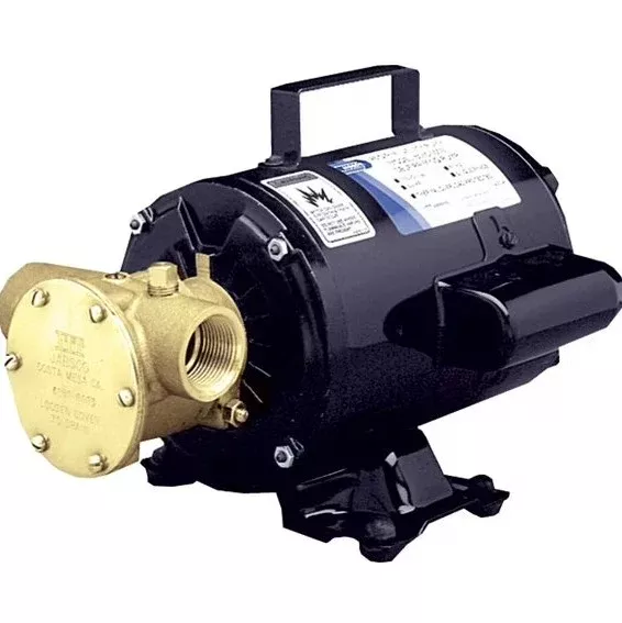 Jabsco 6050-0003 6050 Series Pump with Open Drip Proof Motor