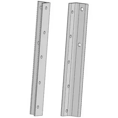 Merritt Frame Drilling Mounting Brackets For Side Mount Aluminum Battery Boxes
