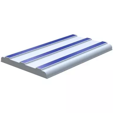 Minimizer Paintable Poly Tanker Front Or Middle Fender Section For Tandem Axles