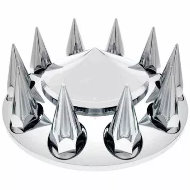 Pointed Front Axle Cover With 33MM Spike Thread-On Nut Covers