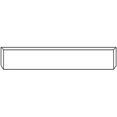 Stainless Steel 22 Inch Blind Mount Texas Boxed End Bumper W/ UST Mount Plates