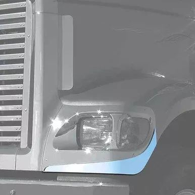 Stainless Steel Front Lower Fender Trim For International 9900