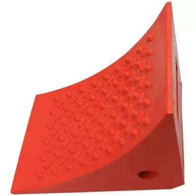 TPHD 11.5 X 8 X 8 Inch Orange Poly Wheel Chock