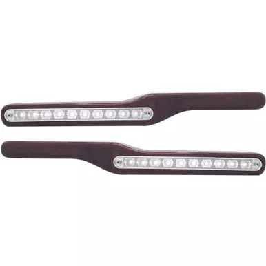 Wood Armrests W/ LED For Peterbilt
