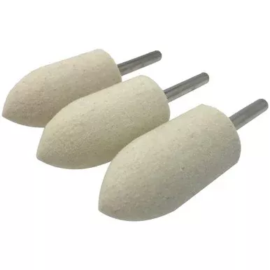 Zephyr Chrome Polishing Felt Taper Rolls 1 X 2 Inch – Pack Of 3